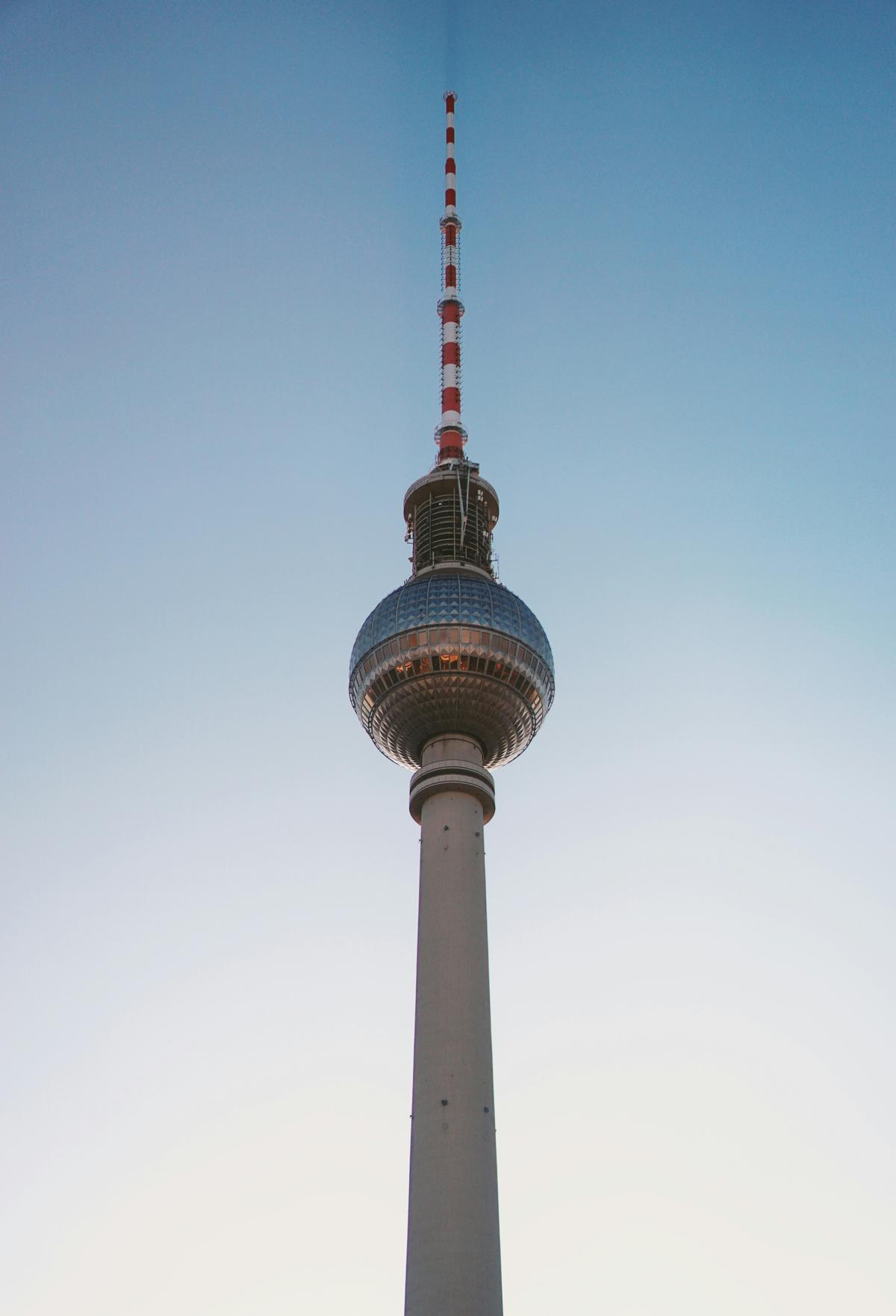 Futuristic building representing innovation